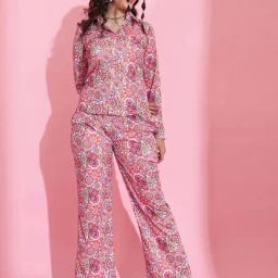 SELVIA Multicolor Printed Co-ord Set-image-35