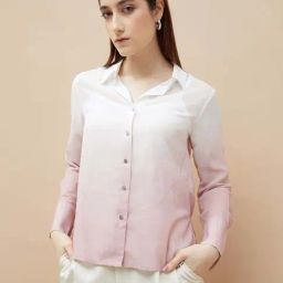 Code By Lifestyle Light Pink Regular Fit Shirt With Inner-picture-35
