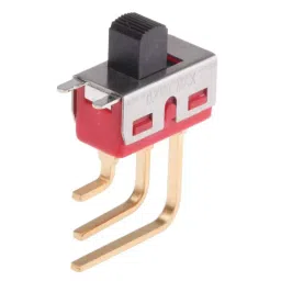 RS PRO PCB Slide Switch SPDT Latching 400 mA at the rate of 20 V Slide, 7347309P-20