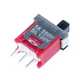 RS PRO PCB Slide Switch SPDT On-Off-On 3 A at the rate of 120 V AC Top, 7347264P-10