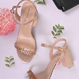 Ronnie Grey Women's Champagne Ankle Strap Sandals-image-29