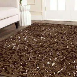 PRESTO Brown & Beige Printed Anti-Skid Carpet-image-38