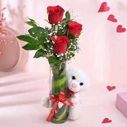 The Romance Of Roses N Teddy Combo-image-18