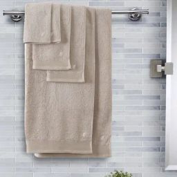 Maspar Beige Cotton 550 GSM Bath Linen Set-59