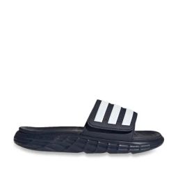 Adidas Men's DURAMO SL SLIDE Navy & White Slides-image-14