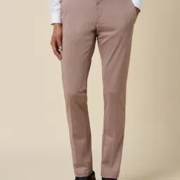 Allen Solly Purple Slim Fit Trousers-image-87