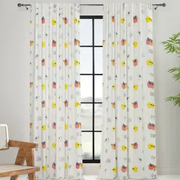 Fabindia Home Printed Multicolor Cotton Door Curtain (7ft)-image-55