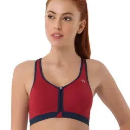 Amante Maroon Sports Bra-image-47