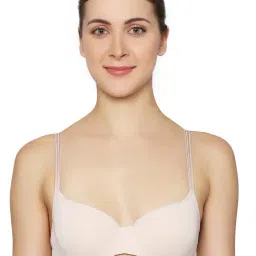Triumph Beige Half Coverage Push-Up Bra-picture-38