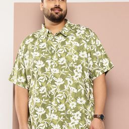 Sztori Plus Size Printed Casual Shirt-image-51