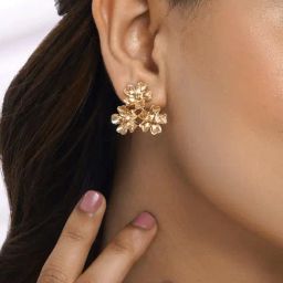 Joker & Witch Marjoram Gold Earrings for Women-20