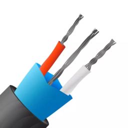 RS PRO Type J Thermocouple Wire 50 m Screened PVC Mylar Insulation +105°C Max 7/0.2 mm, 2154872-image-95