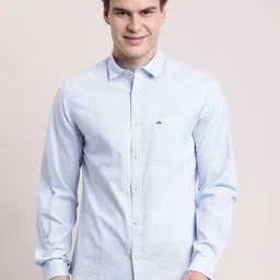 Turtle Men Relaxed Slim Fit Printed Casual Shirt-image-84