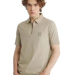 Rare Rabbit Green Regular Fit Embroidered Polo T-Shirt-image-57