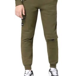 Jack & Jones Junior Green Straight Fit Trackpants-picture-30