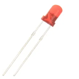 Invento ISC 1366-2 3mm 1.5-3V Red LED Lamp Light Bulb Emitting Diode for DIY Projects-1