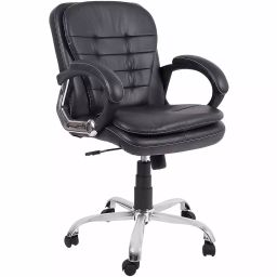 VISION SEATING Office Chairs Leatherette Black-picture-16