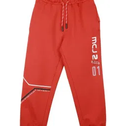 Monte Carlo Kids Orange Printed Trousers-image-53