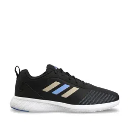 Adidas Men's Fuseo Black Running Shoes-image-99