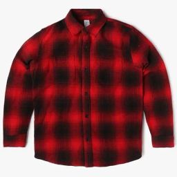 GAP Boys Red Cotton Plaid Shirt-image-116
