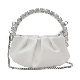 Kazo White Small Clutch-image-93