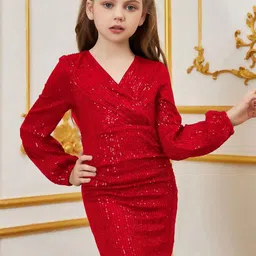 Vani Enterprise Net Sheath Dress-image-39