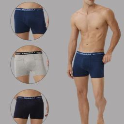 Ramraj Multicolor Solid Trunk (Pack of 3)-picture-40