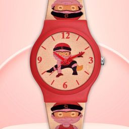 DOUBLERUN Unisex Kids Dial & Bracelet Style Straps Analogue Multi Function Watch H05NNMT-720-45