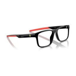 FERRARI SCUDERIA Black Rectangular Eye Frames for Men image 3