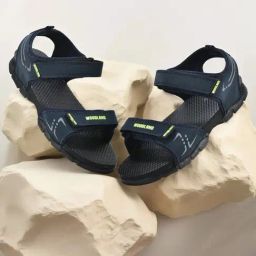 Woodland Men's Navy Floater Sandals-picture-12
