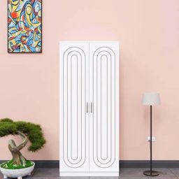 SPYDER CRAFT Arceus Engineered Wood Single Door Wardrobe (White)-17