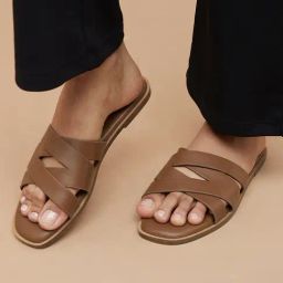 CODE Women's Tan Casual Sandals-59