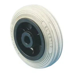 LAG Black, Grey Rubber Non-Marking, Quiet Operation, Shock Absorbing Trolley Wheel, 110 Kg, 13112 G-image-56