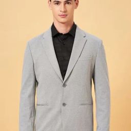 Byford By Pantaloons Grey Slim Fit Blazers-image-42