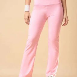 Color Capital Pink Regular Fit Sports Tights-image-24