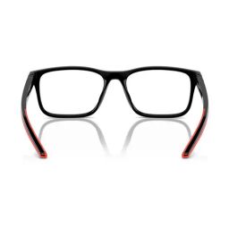 FERRARI SCUDERIA Black Rectangular Eye Frames for Men image 4