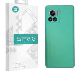 Sprig Liquid Silicone Back Cover for Motorola Edge 30 Ultra (Green)-image-46