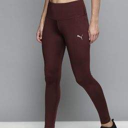 Puma Women Brown Solid ESS Tights-picture-38