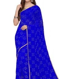 REDFISH Floral Printed Zari Saree-picture-30