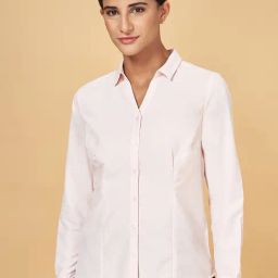 Annabelle by Pantaloons Pink Regular Fit Shirt-image-70