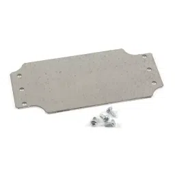 Hammond Base Plate for Flanged 1555 CF & C2F Enclosures 108 x52 mm Silicone, 2539568-35