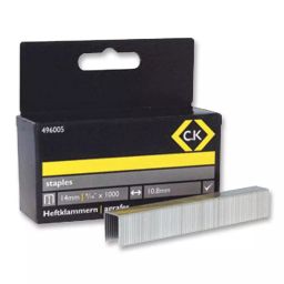 CK TOOLS Staples, 10.5X14mm, 0, 496005 (Pack of 1000 Pcs)-picture-29
