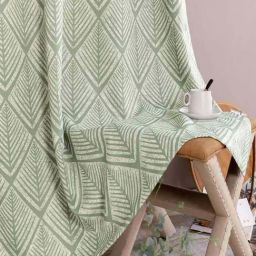 Urban Space Green Polyester Door Curtain With Tieback & Eyelet-image-32