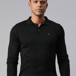 Pierre Carlo Men Solid Pullover-image-38