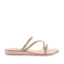 Metro Women's Rose Gold Casual Sandals-image-32