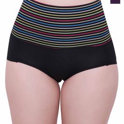 Glamoras Pack Of 2 Striped Hipster Briefs-picture-31