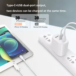 UNIGEN 45W Dual USB/PD Mobile Fast Charging With Adapter, 45WPDDUAL image 5
