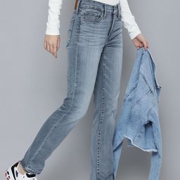 Levis Women Super Straight Fit High Rise Light Fade Stretchable Jeans-image-30