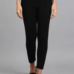 W Black Regular Fit Leggings-image-46