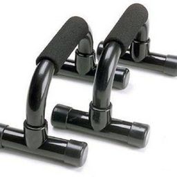 A1VK Push Up Bar Stand For Gym & Home Exercise, Dips/Push Up Stand For Men & Women. Useful In Chest & Arm Workout. (Black Color) image 2